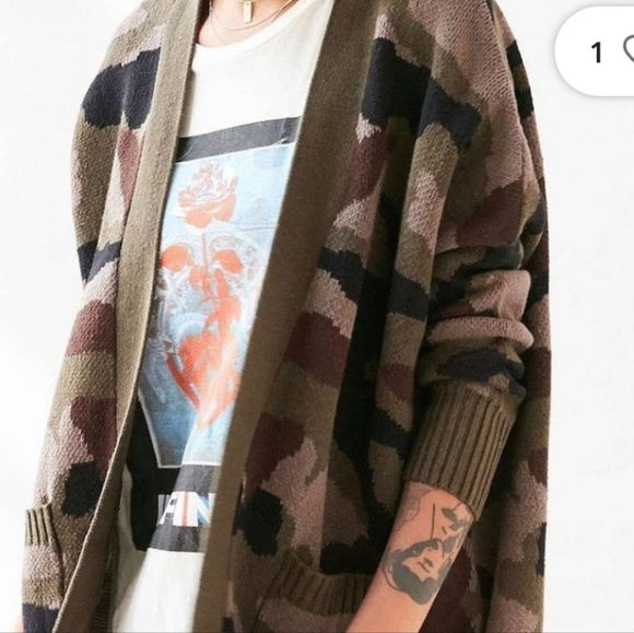 Bdg camo Print cardigan - Picture 1 of 9